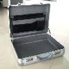 Silver Aluminum Instrument suitcase