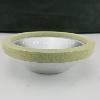 Bowl-shaped diamond grinding wheels for CBN tools