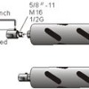 1'' 25mm 5'' 127mm Super Dry Masonry Diamond Core Bits with Centering Carbide Tipped Kits--CBAH