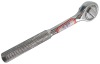 1/4"-12 Chrome Plated Ratchet Wrench with Knurling Handle
