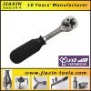 1/4" reversible ratchet handle with quick release,rubber grip/torque wrench/ratchet handle wrench