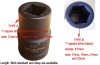 1" Sq.Dr. Budd Wheel DEEP IMPACT Socket, 4PT