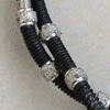 10.5mm 11mm black Diamond Wire Saw for Concrete Cutting 11mm--COBS