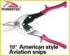 10" American style aviation snips
