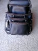 10 Pocket Oil Tan Full Grain Leather Tool Pouch / Tool Bag