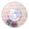 10''dia250mm Continuous Rim Electroplated Diamond Cutting Blade with Protection Segments and Flange/diamond blade(ELAH)