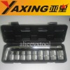 10 pcs 1/2" 6 point Sockets kit