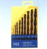10 pcs hss twist drills set
