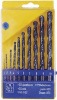 10 pcs twist drill set