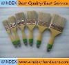 100% White color Bristles paint brush set Handle Thickness: 12mm~17mm