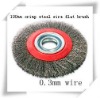 100mm(4")crimp steel wire wheel Brush