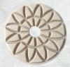 100mm Sunflower Diamond Marble Floor Polishing Pad