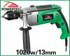 1020w 13mm impact drill