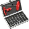 102pc Screwdriver Bit Set with Auminium Case