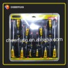 10PCS SCREWDRIVER SET WITH RUBBER HANDLE(SD-0010)