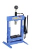 10T manually operated hydraulic shop press with gauge