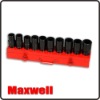 10pc 1" Deep Impact Socket Set