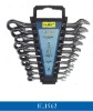 10pcs Combination Ratchet Wrench Set