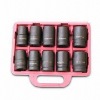 10pcs Industrial 1" impact socket set
