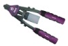 11" purple mini aluminium alloy hand riveter