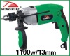 1100w 13mm impact drilling machine