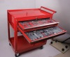 114pcs hand tools and cabinets
