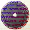 115mm Waved Turbo Rim Diamond Blade for Hard Concrete--COWT