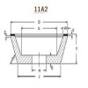 11A2,12A2 diamond grinding wheel for pcd tools