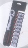 11pc 1/2" drive socket set