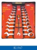 11pcs Ratchet Combination Wrench Set