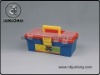 12.5" plastic Tool box with transparent lid