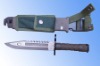 12" Plastic handle survival knives