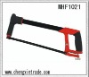 12" Square Tubular Hacksaw Frame With Aluminium Handle Double Soft Grip