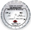 12'' laser welded dry cutting diamond blade --GEHK