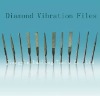 12 pcs/set Electroplated Diamond Vibration files