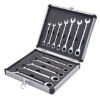 12PCS Ratchet Combination Wrench Set