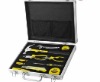 12pcs aluminium case hand tool set