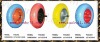 13'x3.00/3.25-8 PU FOAM WHEEL
