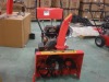 13hp portable electric start gasoline snow thrower with tracks