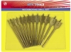 13pcs Flat Wood Bits Set