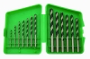 13pcs Straight Shank Twist Drill Set