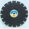 14'' 350mm high speed diamond blades with sandwich steel core for cutting cured concrete