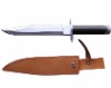 14'' M9 military knife with leather sheath