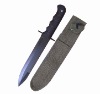 14'' Outdoor Survival Knife with with Fitted Leather Sheath