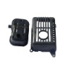 142 Muffler and muffler cover (garden machine parts)