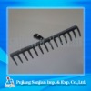 14T carbon steel garden rake head