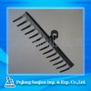 14T carbon steel garden rake head