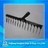 14T carbon steel garden rake head