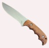 15'' Color wood handle bowie knives