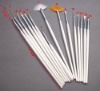 15 pc nail brush make up brush nail art brush